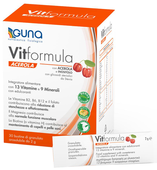VITFORMULA ACEROLA 30 STICK 2 G - Luckyfarma.it