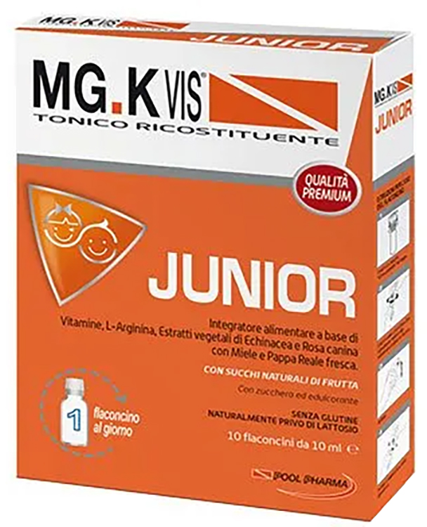 MGK VIS TONICO RICOSTITUENTE JUNIOR 10 FLACONCINI DA 10 ML - Luckyfarma.it