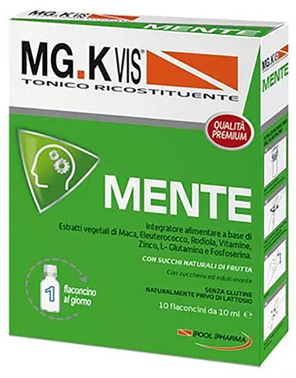 MGK VIS TONICO RICOSTITUENTE MENTE 10 FLACONCINI DA 10 ML - Luckyfarma.it