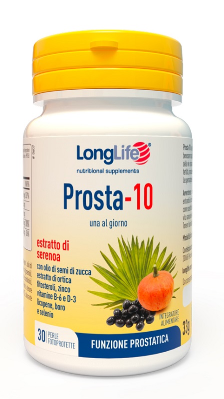 LONGLIFE PROSTA-10 30 PERLE - Luckyfarma.it