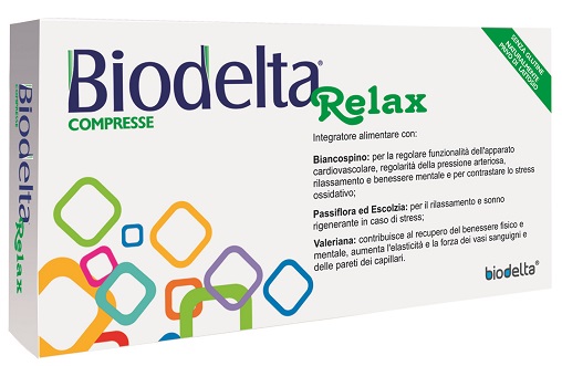 BIODELTA RELAX 30 COMPRESSE - Luckyfarma.it