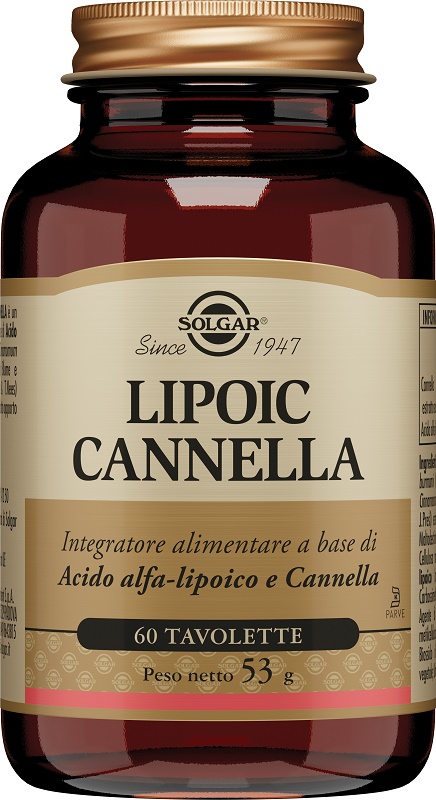 LIPOIC CANNELLA 60 TAVOLETTE - Luckyfarma.it