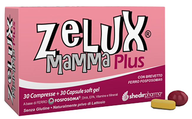 ZELUX MAMMA PLUS 30 COMPRESSE + 30 CAPSULE SOFT GEL - Luckyfarma.it