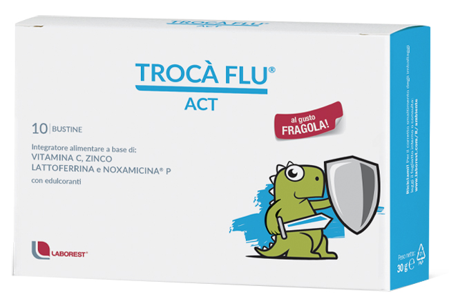 TROCA' FLU ACT 10 BUSTINE - Luckyfarma.it