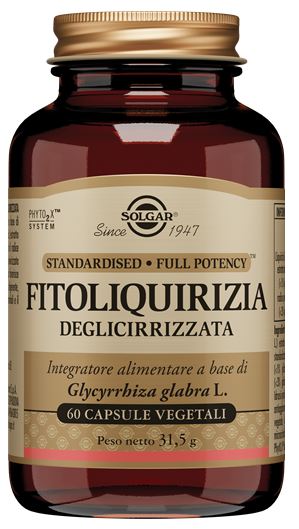 FITOLIQUIRIZIA DEGLICIRIZZATA 60 CAPSULE VEGETALI - Luckyfarma.it