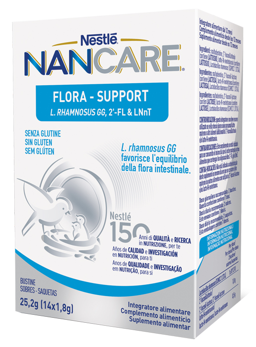 NESTLE' NANCARE FLORA SUPPORT 14 BUSTINE - Luckyfarma.it