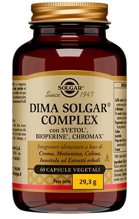 DIMA SOLGAR COMPLEX 60 CAPSULE VEGETALI - Luckyfarma.it
