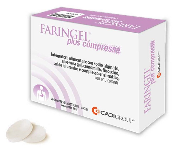 FARINGEL PLUS 20 COMPRESSE MASTICABILI - Luckyfarma.it