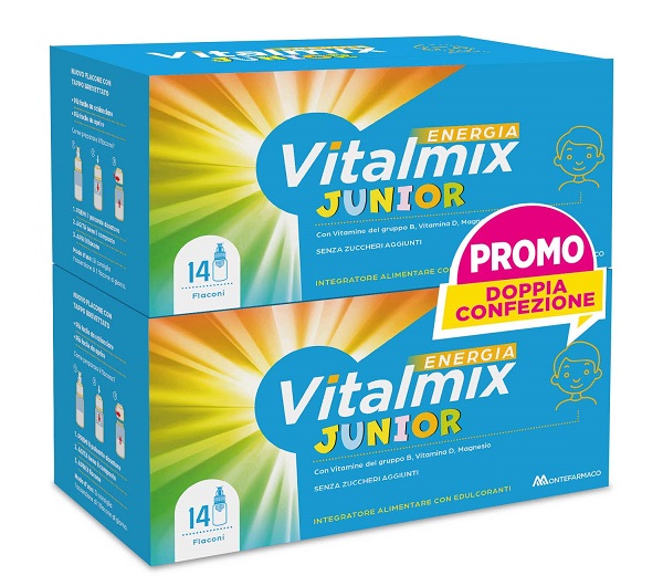 VITALMIX ENERGIA JUNIOR 14 FLACONCINI BIPACK - Luckyfarma.it