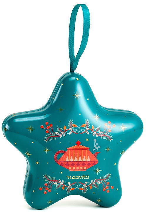 NEAVITA INFUSO ARANCIA E CANNELLA FILTROSCRIGNO IN STELLA DI NATALE 8 FILTRI DA 3,5 G - Luckyfarma.it