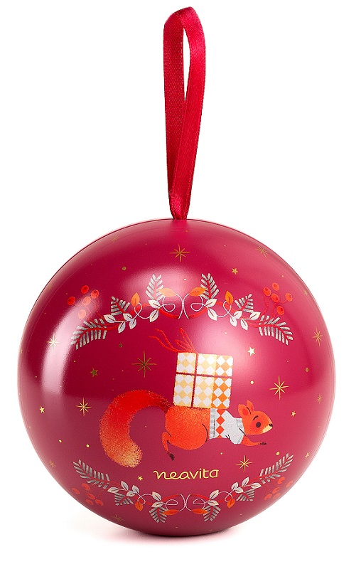 NEAVITA INFUSO MANDORLE CARAMELLATE FILTROSCRIGNO IN PALLA DI NATALE 8 FILTRI DA 3,5 G - Luckyfarma.it