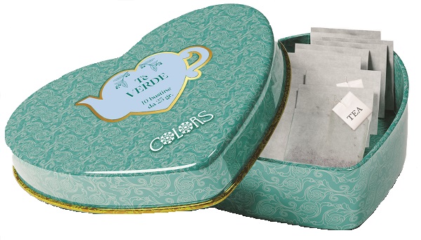 COLORS IL CUORE PER TE' SCATOLA TE' VERDE - Luckyfarma.it