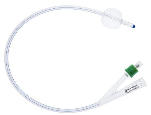 CATETERE FOLEY IN SILICONE 2 VIE DIAMETRO CH 18 PUNTA NELATON CON PALLONCINO 10 ML 1 PEZZO - Luckyfarma.it
