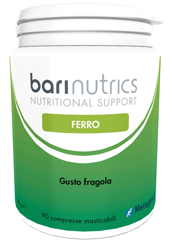BARINUTRICS FERRO FRAGOLA ITA 90 COMPRESSE - Luckyfarma.it