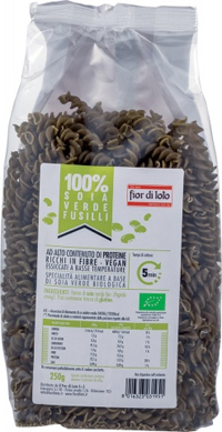 FUSILLI DI SOIA VERDE BIO 250 G - Luckyfarma.it