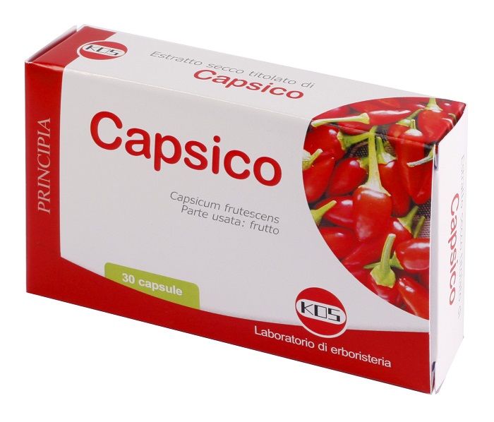 CAPSICO ESTRATTO SECCO 30 CAPSULE - Luckyfarma.it