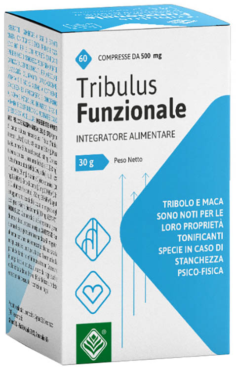 TRIBULUS FUNZIONALE 60 COMPRESSE - Luckyfarma.it