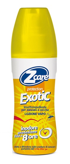 Z CARE PROTECTION EXOTIC VAPO LOZIONE NO GAS INODORE 100 ML - Luckyfarma.it