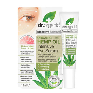 DR ORGANIC HEMP OIL OLIO DI CANAPA EYE SERUM SIERO CONTORNO OCCHI 15 ML - Luckyfarma.it