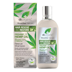 DR ORGANIC HEMP OIL OLIO DI CANAPA RESCUE SHAMPOO RIPARATORE 265 ML - Luckyfarma.it