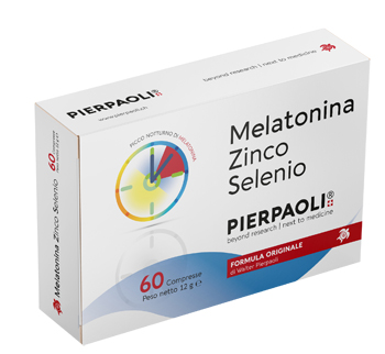 MELATONINA ZINCO SELENIO PIERPAOLI 60 COMPRESSE - Luckyfarma.it