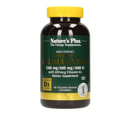 CAL/MAG/D3 CALCIO MAGNESIO VITAMINA D3 MASTICABILE ALLA VANIGLIA 60 TAVOLETTE 337 MG - Luckyfarma.it