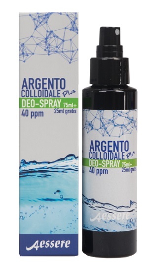 ARGENTO COLLOIDALE PLUS DEODORANTE SPRAY 75 ML + 25 ML - Luckyfarma.it