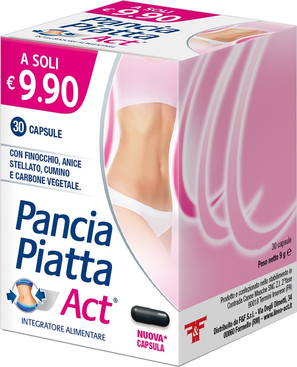 PANCIA PIATTA ACT 30 CAPSULE - Luckyfarma.it