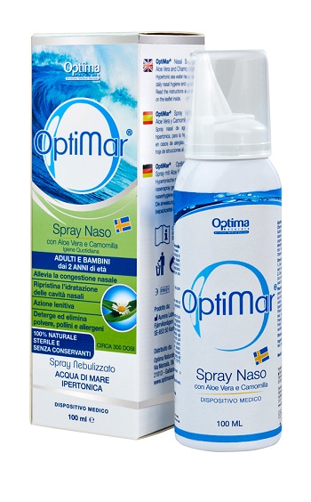 OPTIMAR SPRAY NASO ALOE CAMOMILLA 100 ML - Luckyfarma.it