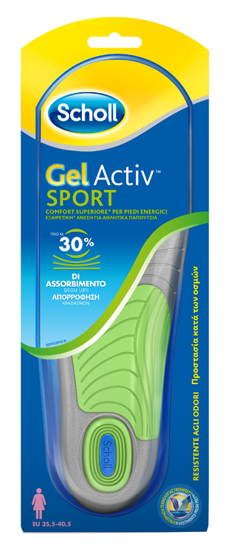 SCHOLL GEL ACTIV SPORT DONNA - Luckyfarma.it