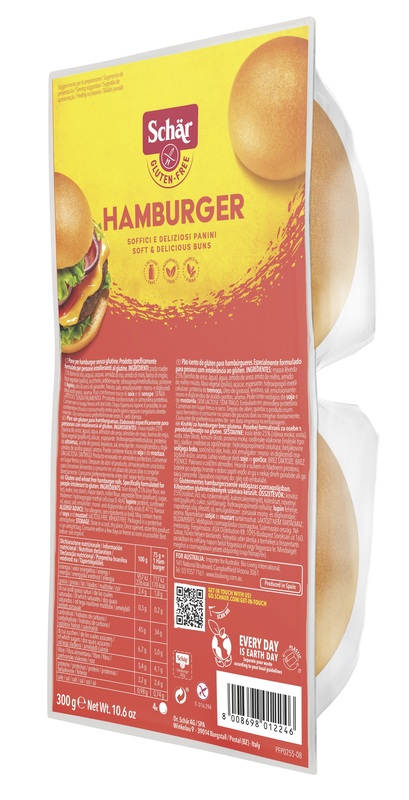 SCHAR PANINI HAMBURGER 4X75G - Luckyfarma.it