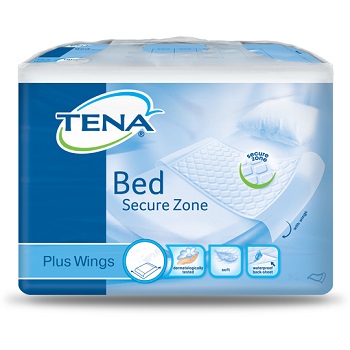 TRAVERSA PER INCONTINENZA TENA BED PLUS RIMBOCCABILE 80X180 CM PLUS 20 PEZZI - Luckyfarma.it