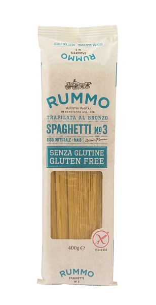 RUMMO SPAGHETTI N3 DI RISO INTEGRALE E MAIS 400 G - Luckyfarma.it