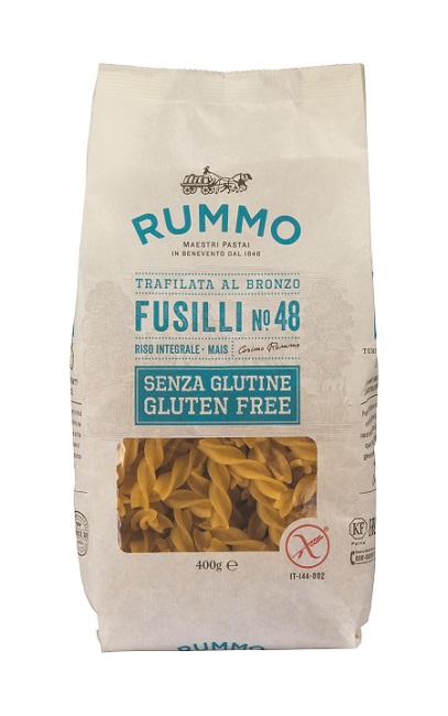 RUMMO FUSILLI N48 DI RISO INTEGRALE E MAIS 400 G - Luckyfarma.it
