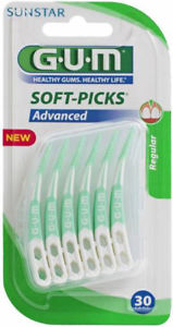 GUM SOFT-PICKS ADVANCED 30 PEZZI - Luckyfarma.it