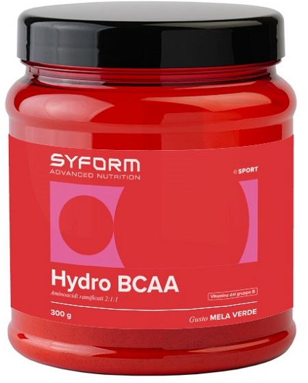 HYDRO BCAA INTEGRATORE IN POLVERE AL GUSTO DI MELA VERDE 300 G - Luckyfarma.it