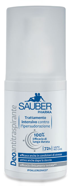 SAUBER ANTITRASPIRANTE 72 ORE VAPO - Luckyfarma.it