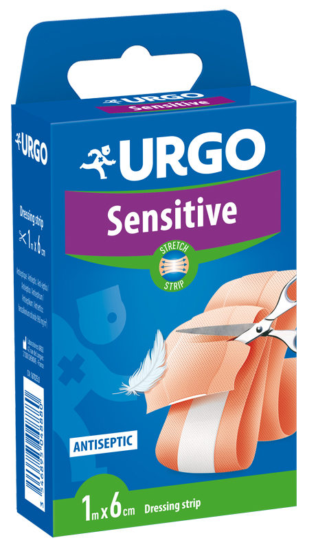 CEROTTO DA TAGLIARE URGO SENSITIVE STRETCH MT 1 X 6 CM - Luckyfarma.it