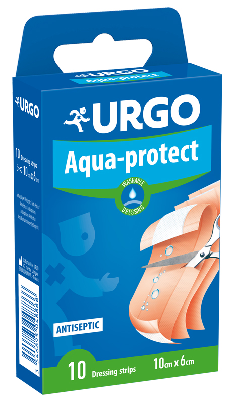 BENDA LAVABILE DA TAGLIARE URGO AQUA PROTECT 10 X 6 CM 10 PEZZI - Luckyfarma.it