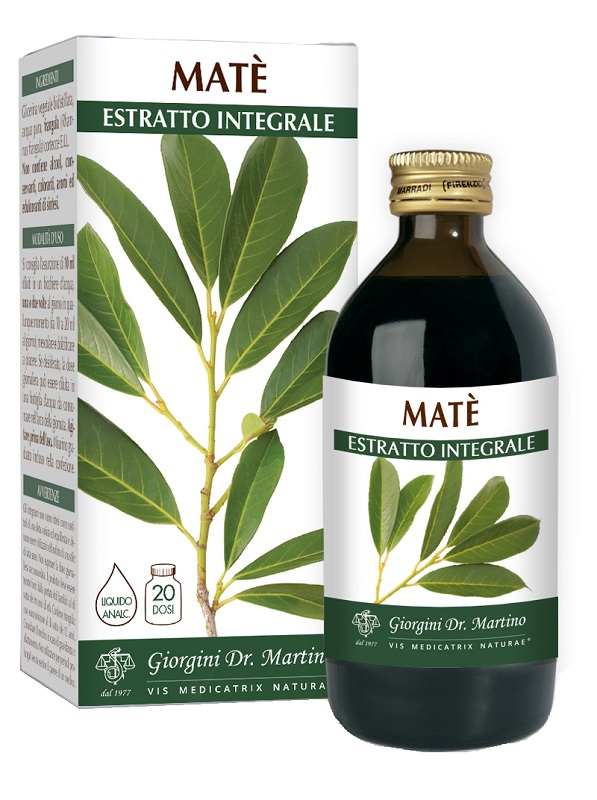 MATE' ESTRATTO INTEGRALE 200 ML - Luckyfarma.it