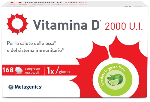 VITAMINA D 2000 UI 168 COMPRESSE MASTICABILI - Luckyfarma.it