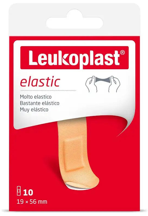 LEUKOPLAST ELASTIC 56X19 10 PEZZI - Luckyfarma.it