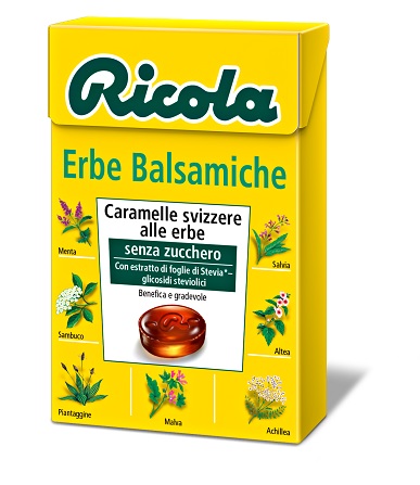 RICOLA ERBE BALSAMICHE SENZA ZUCCHERO 50 G - Luckyfarma.it