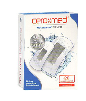 CEROXMED WATERPROOF SILVER 20 PEZZI ASSORTITI - Luckyfarma.it