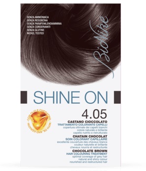 BIONIKE SHINE ON TRATTAMENTO COLORANTE CAPELLI CASTANO CIOCCOLATO 4.05 - Luckyfarma.it