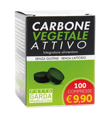 CARBONE VEGETALE ATTIVO 100 COMPRESSE - Luckyfarma.it
