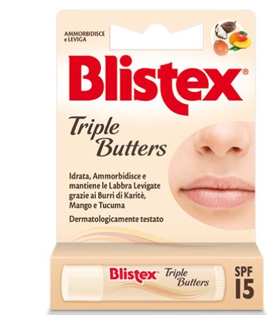BLISTEX TRIPLE BUTTERS STICK LABBRA - Luckyfarma.it