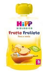 HIPP BIO FRUTTA FRULLATA PERA MELA 90 G - Luckyfarma.it