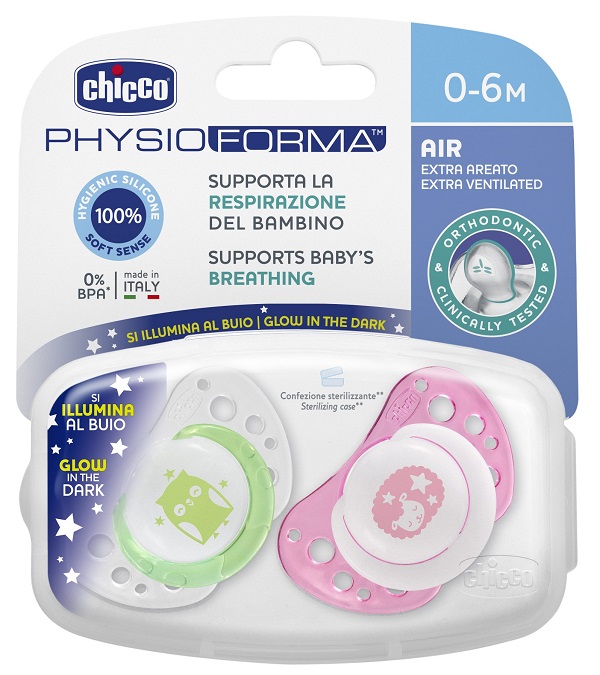 CH SUCCH AIR LUM SIL 0-6 2PZ - Luckyfarma.it