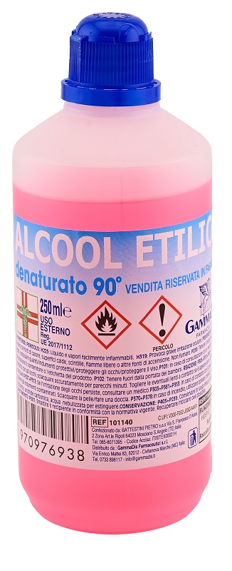 ALCOOL ETILICO DENATURATO 90% 250 ML - Luckyfarma.it